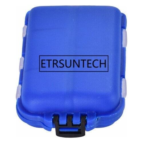 150Pcs Fishing Tackle Box Fish Lures Hooks Case Fishing Tackle Storage Box Square Case Supplies Accessories