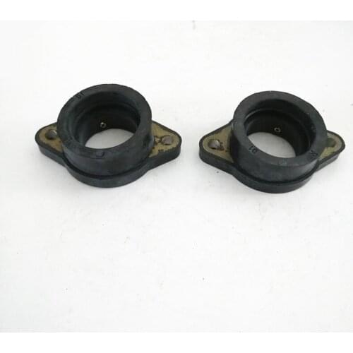 2PCS Motorcycle 3G1-13586-00-00 Carburetor Adapters Interface Insulator Connectors Gum Manifold Glue For Yamaha XS650 1978-1983