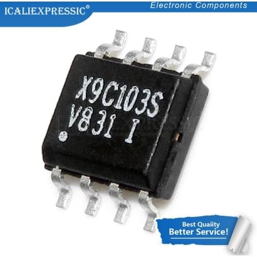 5PCS X9C103SZI SOP-8 X9C103S SOP8 X9C103SIZ SOP