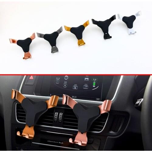Car Auto Interior Accessories Air Vent Mount Bracket Support Stander Holder Cradle Cellphone GPS Mobile Phone Parts Trim