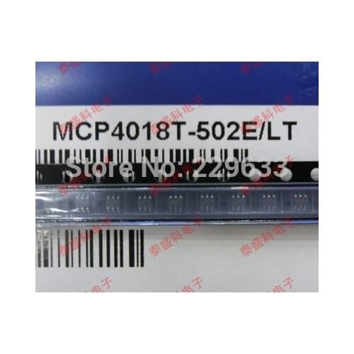 Free shipping 20pcs/lot in stock MCP4018T-502E/LT MCP4018T MCP4018 New original