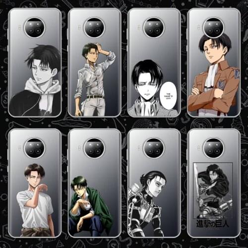 Attack On Titan Japan anime Phone Case Transparent for Xiaomi Redmi note 10 t 8 9 pro lite 11