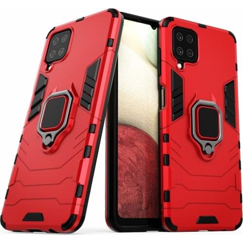 For Samsung Galaxy A12 Case 6.5'' Ring Stand Back Cover For Samsung A12 GalaxyA12 A 12 Phone Cases Coque Fundas A12 Cover capa