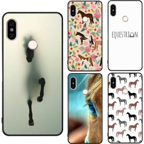 Horse Pony Pattern For POCO X3 F2 Pro F1 Case For Redmi 9 A 9C Note 9 8 Pro 7 9S 8T For Mi Note 10 Lite 9T