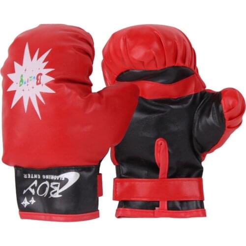 Child Boxing Gloves Kids Training Fighting Gloves Muay Thai Sparring Punching Kickboxing Breathable Gloves For 3-16 Year Old