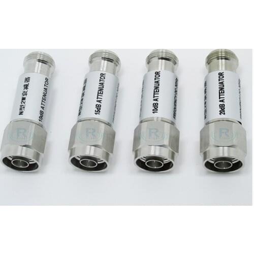 Fixed attenuator n-type 2W 5W attenuator dc3g male female RF coaxial attenuator