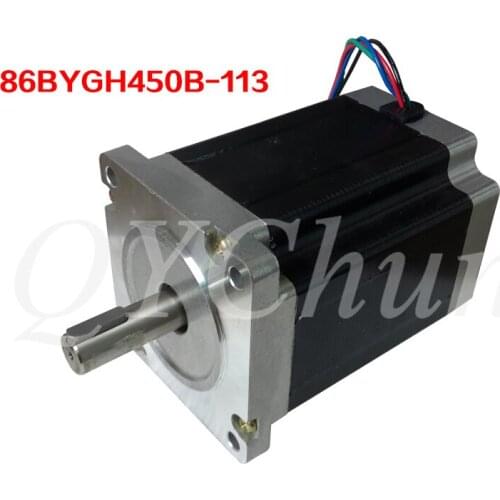 Engraving machine 85 stepper motor 86BYGH450B-113 spindle motor electric spindle 6.5N.M high speed