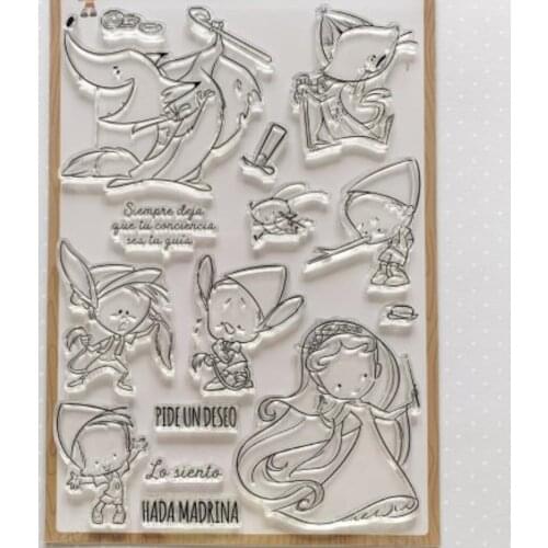 Spanish Clear Stamps Scrapbook Paper Craft Clear stamp scrapbooking A0799