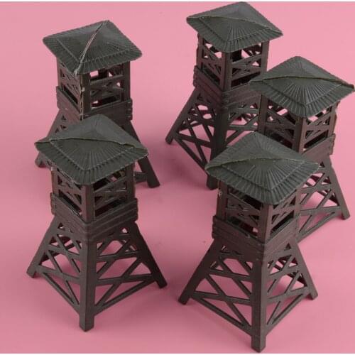 LETAOSK 10PCS Army Plastic Base Military Soldiers ACCS Pavilion Whistle Model Toy Set for Kids over 3 years old