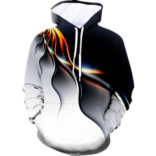 2021 New Colorful Flame Hoodie 3D Sweatshirt Men/Women Hooded Autumn And Winter Coat mens Clothing funny Jacket black Hoodies