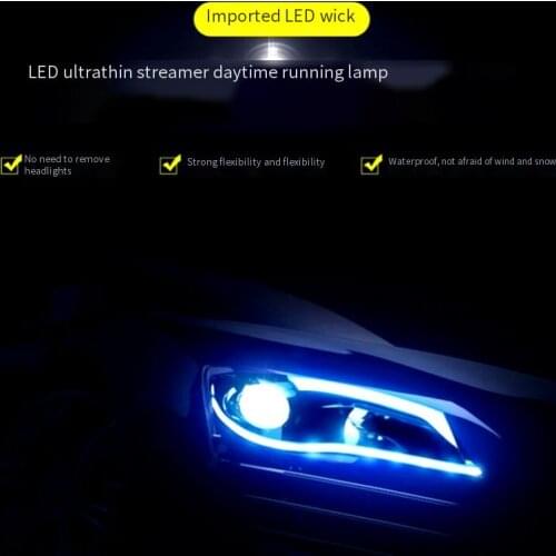 LED automobile daytime running lights turn water color changing headlights daytime running lights turn lights