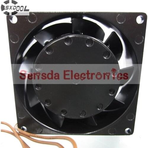 SXDOOL 3E-230B 8038 230VAC full metal high temperature 80mm 3100RPM case fan