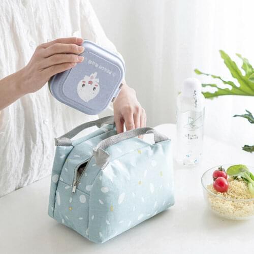 Thermal Small Portable Insulated Cooler Lunch Picnic Storage Bag Carry Tote Box Office School Student Lunch Bags Packs New