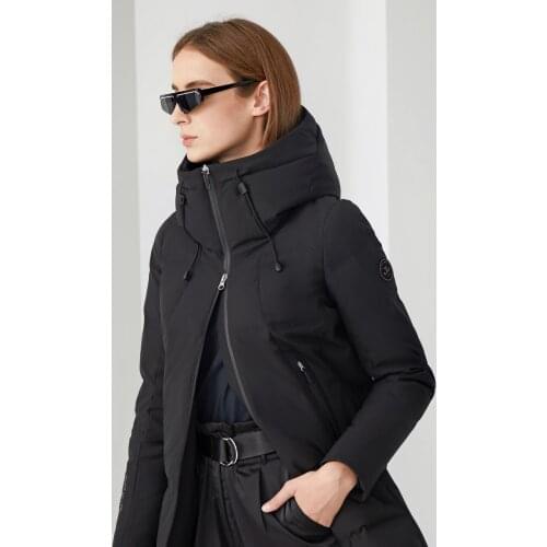 Master Co Branded Bosideng Womens Medium and Long Three-dimensional Cutting, Comfortable and Fashionable Down Jacket