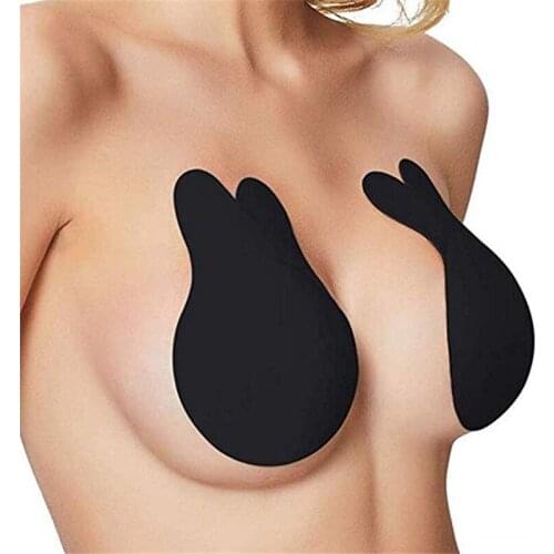 5Pairs Women Breast Petals Lift Nipple Cover Invisible Petal Adhesive Strapless Backless Stick on Bra Silicone Breast Stickers