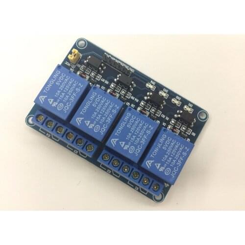 5 V 4-Channel Protector Relay Module ARM PIC AVR DSP Electronic 5 V 4 Channel Relay 4 Road 5 V Relay Module