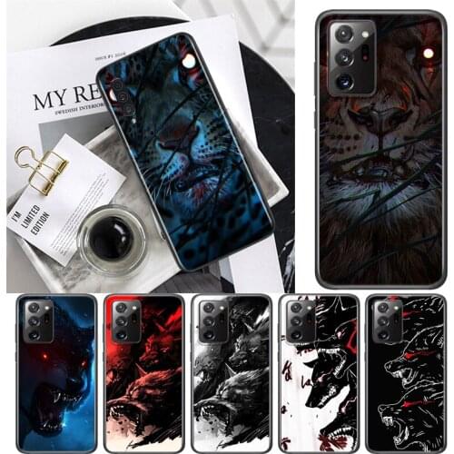 Animal Totem Wolf Lion For Samsung A72 A52 A02 S A32 A12 A42 A51 A91 A81 A71 A41 A31 A21 S A11 A01 A03 Core UW Phone Case