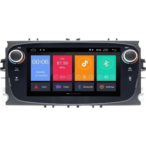 DSP Android 10 Car Multimedia Radio GPS for FORD/FOCUS/Mondeo 9/S-MAX/C-MAX/Galaxy/Kuga Navigation IPS Screen no DVD Headunit