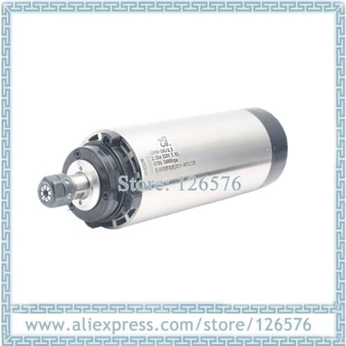 HQD GDF80-24Z/2.2 2.2Kw 24000rpm air cooled Spindle motor AC220V/AC380V 80MM wood spindle motor