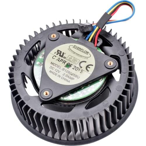Brand new original HD6970 HD6950 HD7970 B128025BU 12V 2.00A graphics card cooling fan