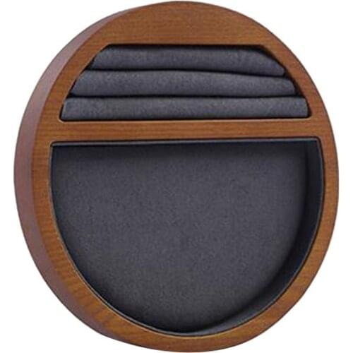 New Jewelry Tray Display Solid Wood Ring Necklace Bracelet Storage Tray Shop Look At the Pallet Shoot Props