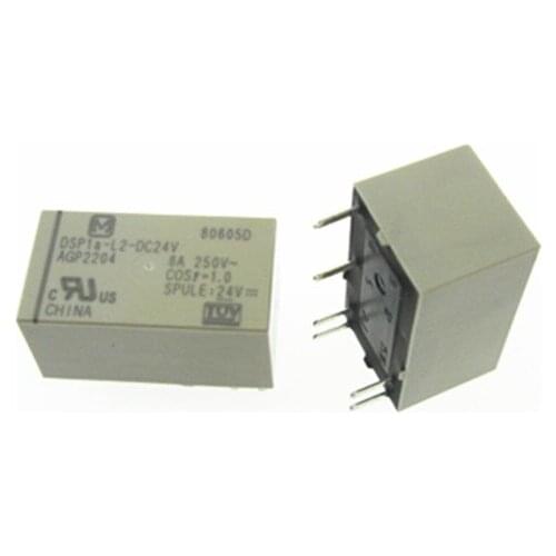 Relay DSP1a-L2-DC24V AGP2204 DSP1aL2DC24V 24V DC24V 24VDC DIP6 10PCS/LOT