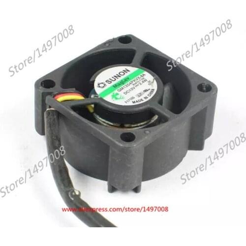 SUNON GM1204PKVX-8A B2875.F.GN Server Cooling Fan DC 12V 2.4W 40x40x20mm 3-wire