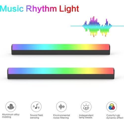New Arrival Ambient Lighting , Bluetooth Music RGB Light Bar, Sync to Music for Gaming, TV, Bedroom, Living Room, Party