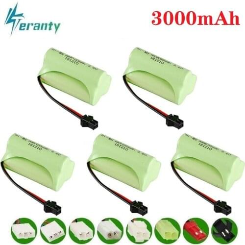 T Model ) 3.6v 3000mah NiMH Battery For Rc toys Car Tanks Trains Robot rc Boats Guns Ni-MH AA 2400mah 3.6v Rechargeable Battery