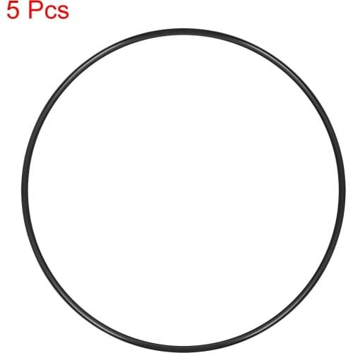 Uxcell O-Rings Nitrile Rubber 170mm x 175.3mm x 2.65mm Seal Rings Sealing Gasket 5pcs