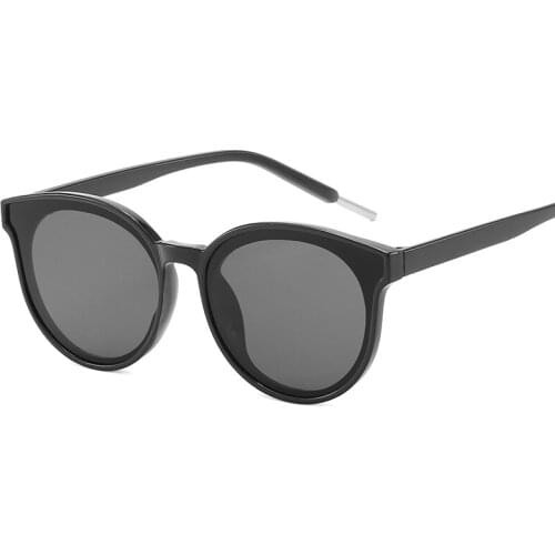 2019 New Sunglasses Korea Style Women round Sunglasses Fashion Glasses Retro Vintage Sunglasses for women Multicolor