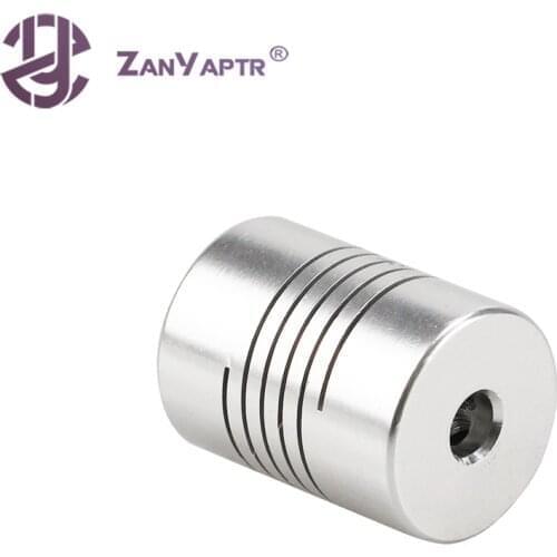 3Pcs 3D Printer Stepper Motor Flexible Coupling Flexible Shaft 5x5 or 5x8 / 6.35x8mm Length 25mm