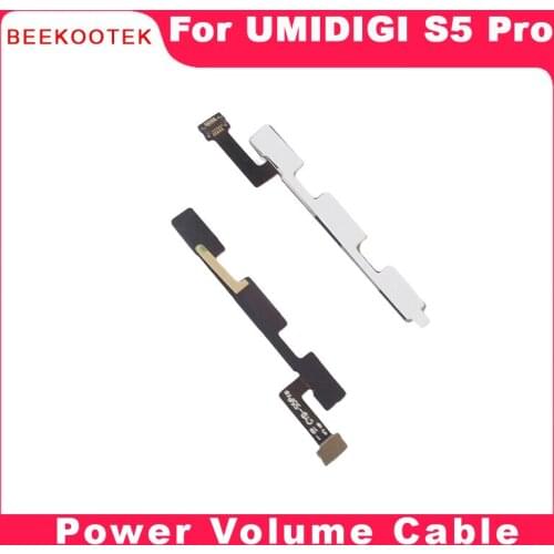 BEEKOOTEK New UMIDIGI S5 PRO Side Button Flex Cable Original Power + Volume button Flex Cable repair parts for UMIDIGI S5 pro