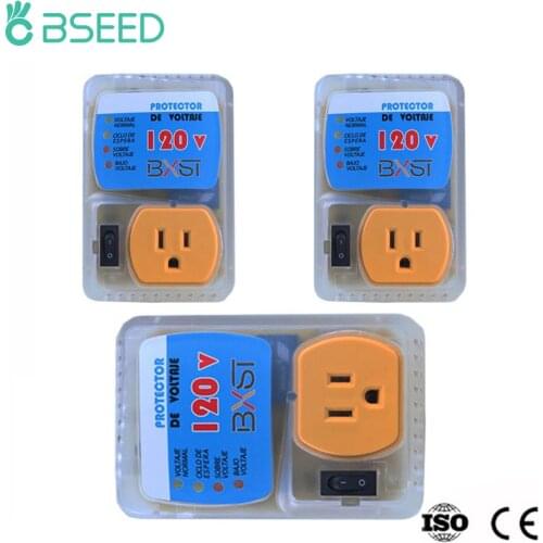 Bseed Surge Protector Voltage 120V US Standard 3 Pack Socket PC Panel Home Appliance Socket US Plug