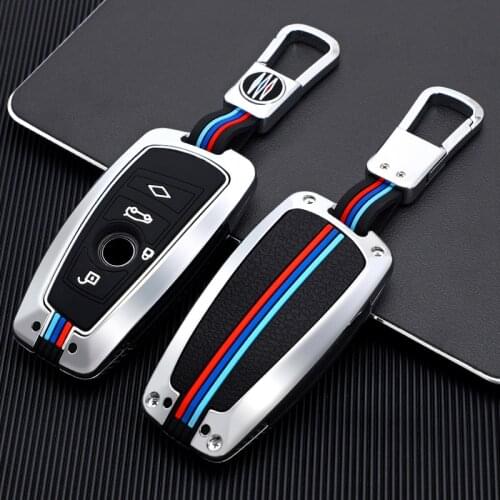 For BMW F10 F20 F30 X3 X4 M3 M4 E34 E90 E60 E36 F25 G30 F11 M3 M4 1 3 5 7 Series Zinc alloy Car Key Case Cover Shell Accessories