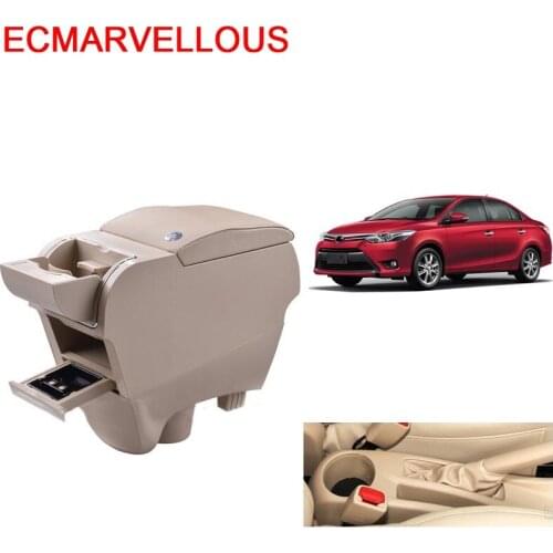 De Voiture Interior Accessories Reposabrazos Arm Rest Styling Car Armrest 2018 FOR Toyota Verso ZE Vios Yaris Hatchback