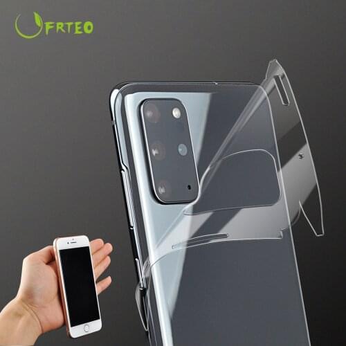 For Samsung S20 S20+ S20 Ultra Cover Film Ultra Hydrogels Transparent Oil-Resistant Decal Back Decorative Skin Sticker Protector