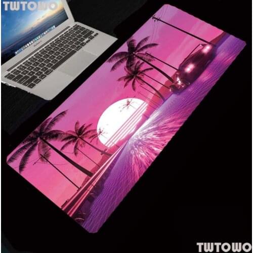 Palm Car Road Scenery Gaming Mouse Pad Computer Mousepad Large Mousepad for Desk Keyboard Mice Mat