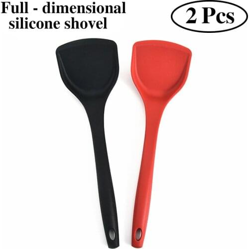 Kitchen Silicone Spatula Resistant to High Temperature Silicone Shovel Non-stick Pot Silicone Shovel Kitchenware Baking Tools