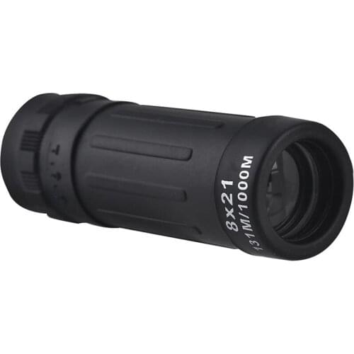 8 X 21 Monocular Telescope Handheld Mini High Power Wide Angle Monocular Scope for Bird Watching Hunting Camping Hiking Outdoor