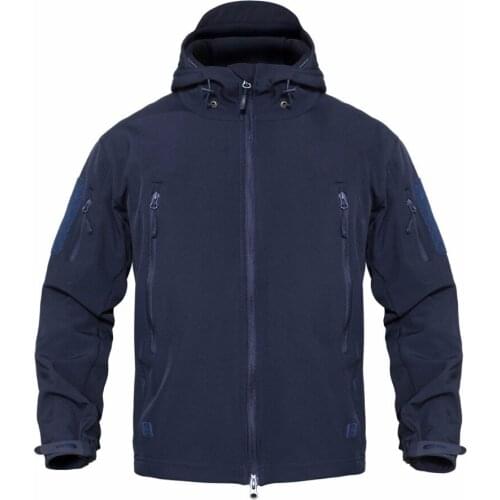 Hiking Jacket Shark Skin Soft Shell Military Tactical Jacket Men Waterproof Army Fleece Clothing 22 Color Camouflage Windbreaker