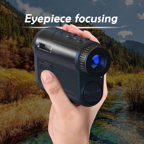 Stabilized Rangefinder Handheld Outdoor Digital Range Finder with Angle Compensation for Camping Climbing Traveling jlrr