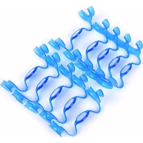 10pcs/bag Dental Orthodontic Lip Cheek Retractor With Mirror Mouth Opener M-Shape Intraoral Oral Teeth Whitening