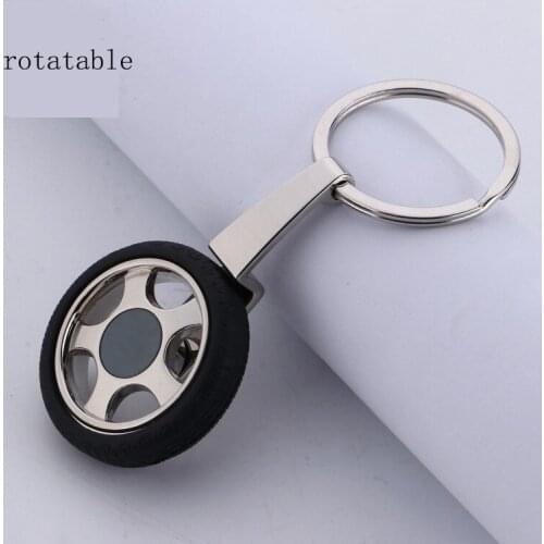3D wheel keychain key ring hub key chain key holder high quality portachiavi chaveiro llaveros hombre