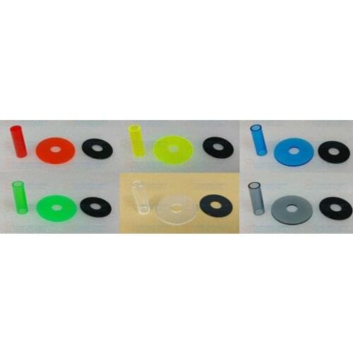 4 sets Original JLF-CD-CLEAR SERIES Sanwa jlf-cd shaft cover kit SANWA JLF-CD HORI Joystick replacement for Sanwan joystick