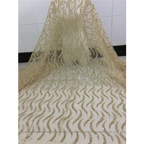 5y/lot gold glitter lace fabric net with silver shining glued sugar tulle lace high quality YG-249