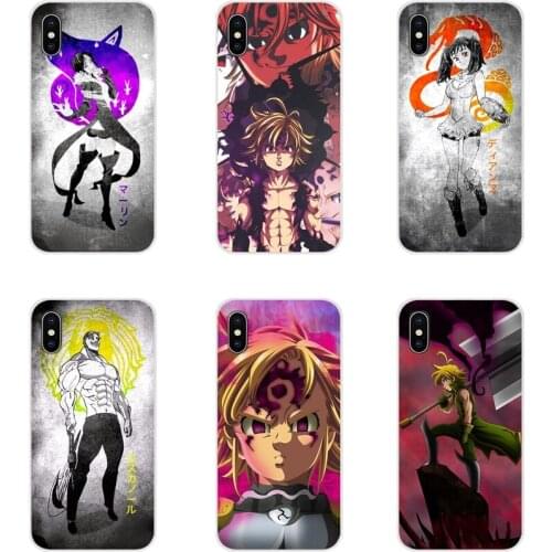 The Seven Deadly Sins Colorful Cute Silicone Phone Cases For Samsung A10 A30 A40 A50 A60 A70 Galaxy S2 Note 2 3 Grand Core Prime