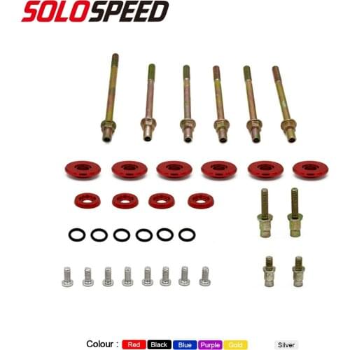 Racing Low Profile Engine Hardware Engine Valve Cover Washer Bolts Kit fit for Honda K series K20 K24 RSX