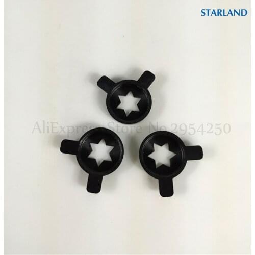 3 In 1 Ice Cream Fancy Hexagram Modeling Lids For Ice Ceam Machine Accessory Nozzle 28mm Inner Diameter