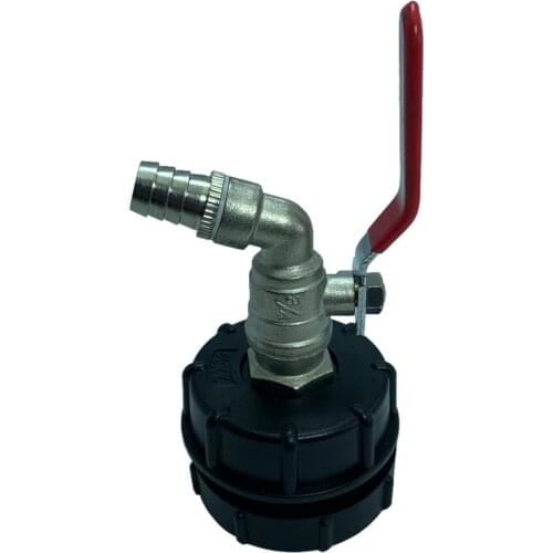 1000L IBC Water Tank Adapter Hose Connector 62mm Fine Thread Valve Fitting Tool